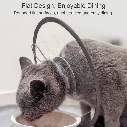 PVC Recovery Cone Collar for Cats & Dogs | S, M, L Sizes Pet Recovery Cone Peaceful Pleasures Health and Wellness XL China Mainland
