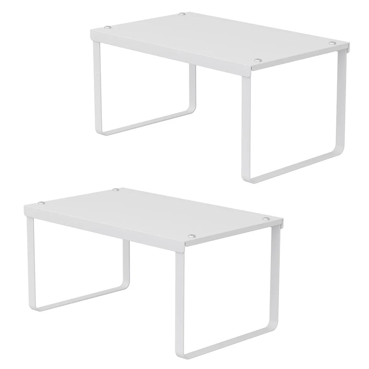 Stackable Iron Spice Rack & Countertop Organizer – Set of 2