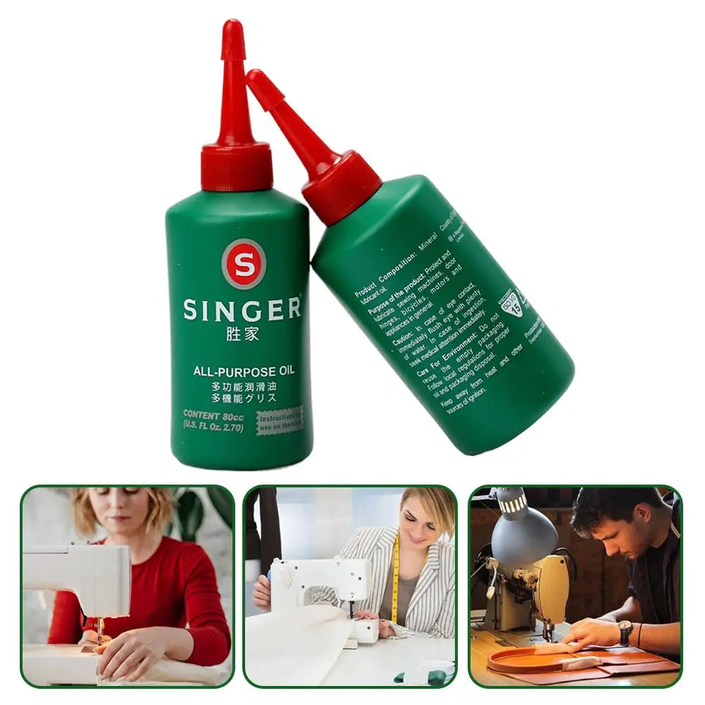 Original Imported Sewing Machine Oil 1PC Multifunctional White Lubricant Odorless Clear Rust Proof Food Grade Industrial Oil Peaceful Pleasures Health and Wellness