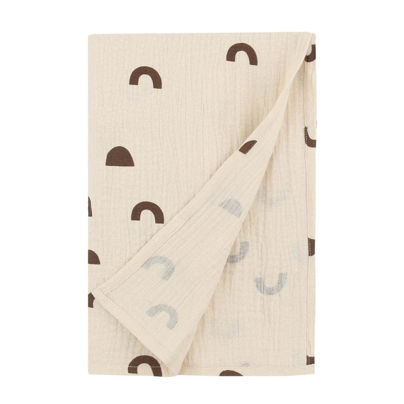 Baby Swaddle Wrap Blanket | Soft Floral Cotton, Newborn