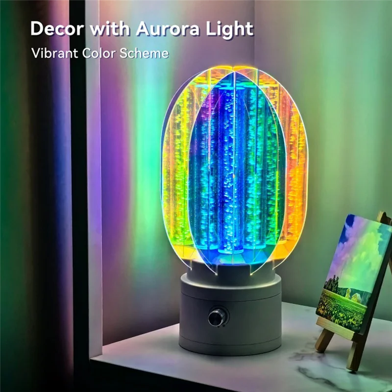 A36T-Lights Projector, Cordless Night Light With Rotating Button To Adjust Brightness Suitable For Bedroom/Desktop Decoration Peaceful Pleasures Health and Wellness