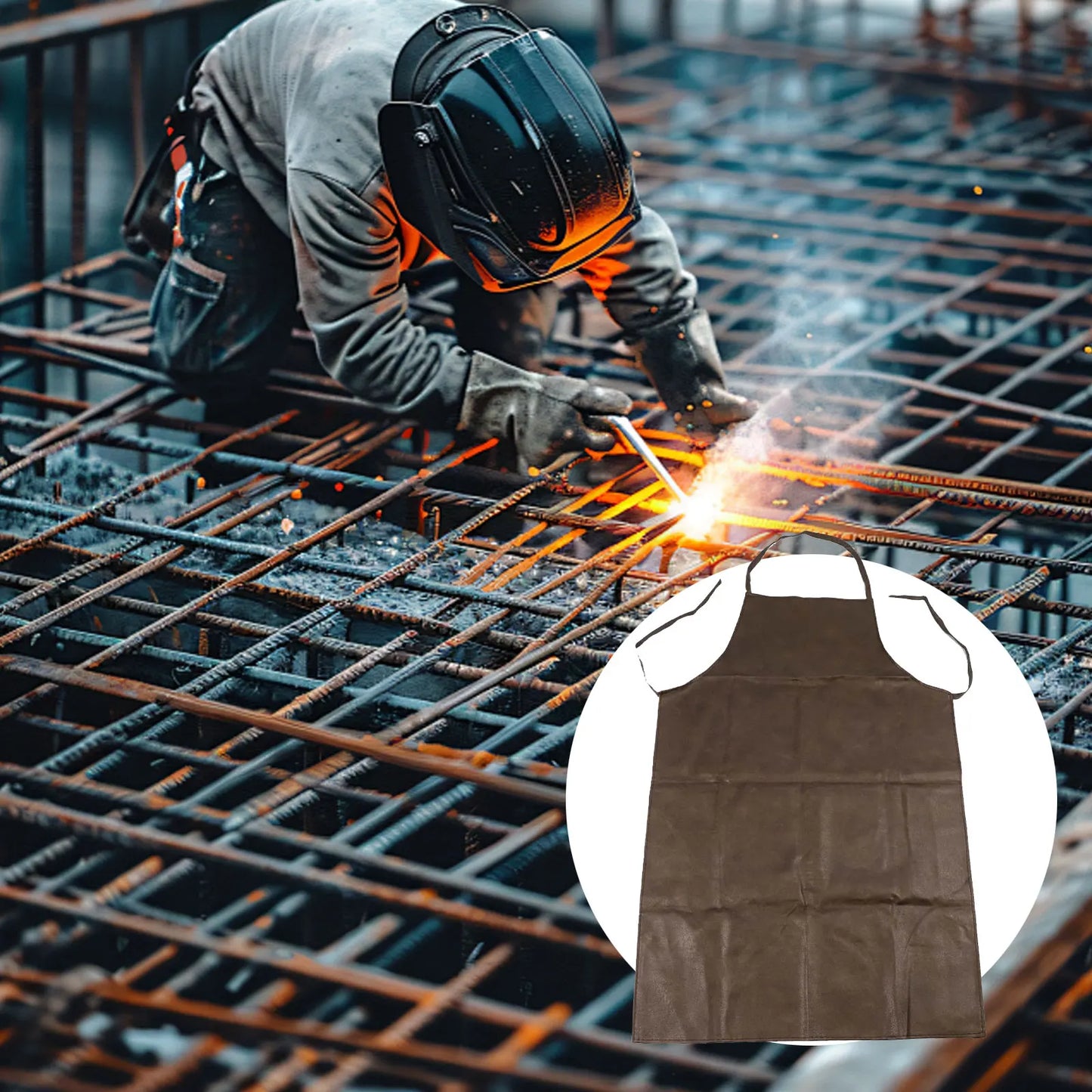 1X Polyurethane Apron Equipment Protection Protector Waterproof Stain