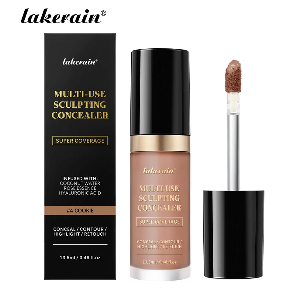 Lakerain 5-Color Waterproof Matte Concealer | Full Coverage