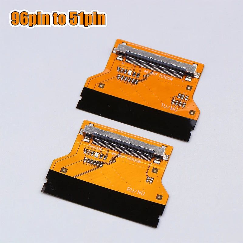 1/3Pcs For TV Motherboard 96P To 51P TUMU RUNU 4K TV Adapter Plate Repair Parts Peaceful Pleasures Health and Wellness