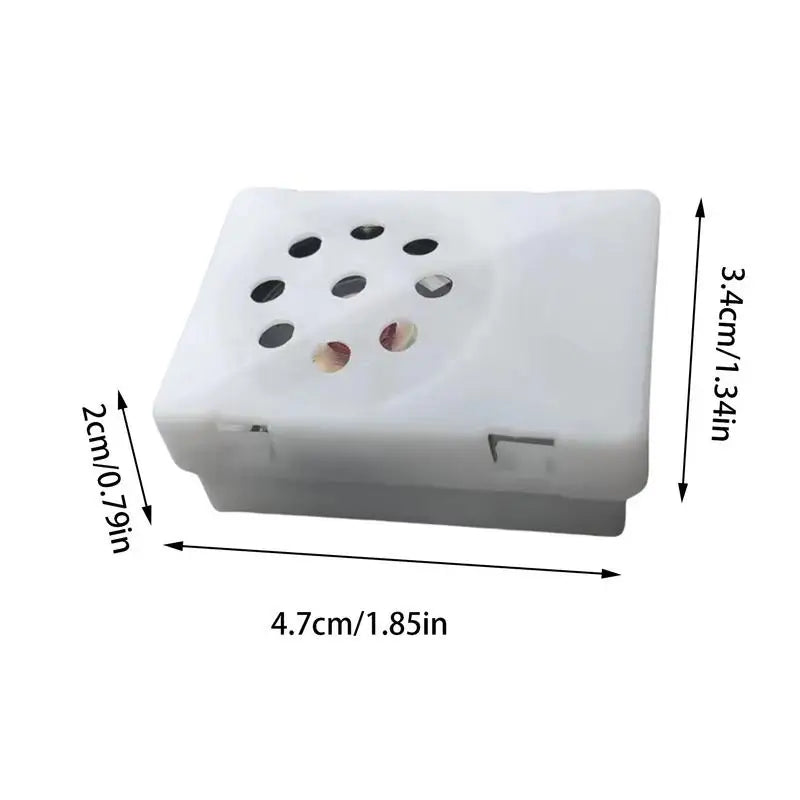 Voice Box for Stuffed Animal Mini Square Voice Recording Device Sound Module Plush Toy Voice Message Recorder Toy Voice Box Peaceful Pleasures Health and Wellness