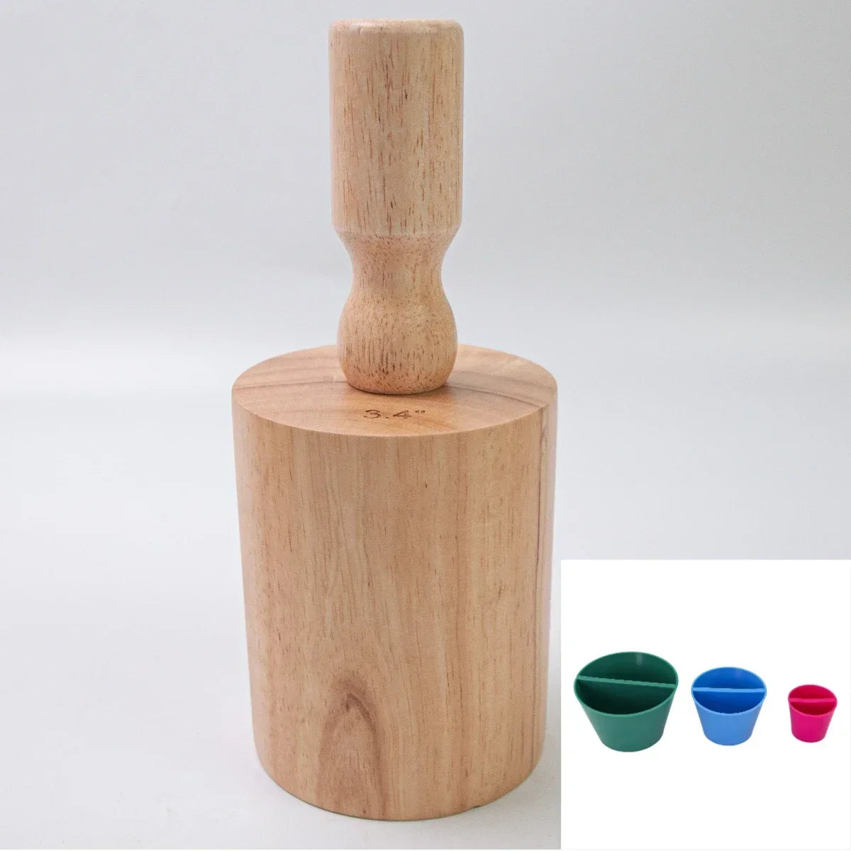 Pottery Molds Set with Wooden Clay Tools for Making Mugs And Vases plus 3 Rim Cone Pottery Shaping Tools Peaceful Pleasures Health and Wellness 3.4in 3XRim Shapers