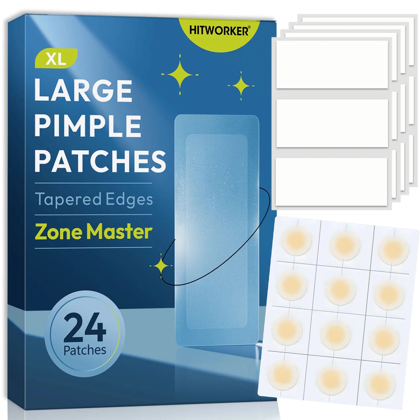 Hydrocolloid Acne Patches – Invisible, Waterproof | All Skin Types