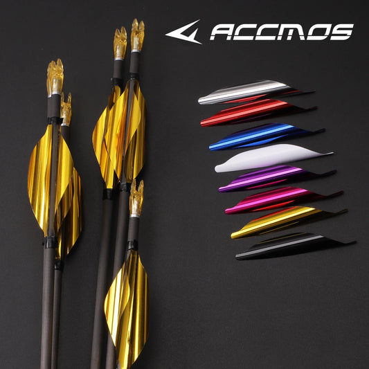 Spin Vanes Archery Spiral Feather Fletches DIY Fletching Sticker Tape Peaceful Pleasures Health and Wellness