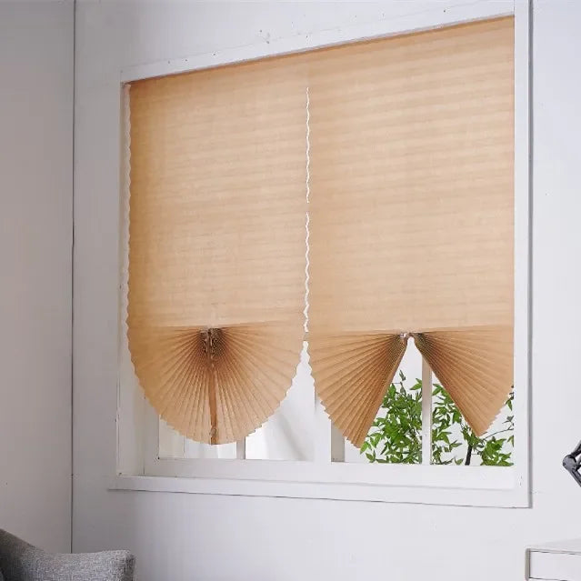 Self-Adhesive Pleated Window Blind | No-Drill Privacy Shade
