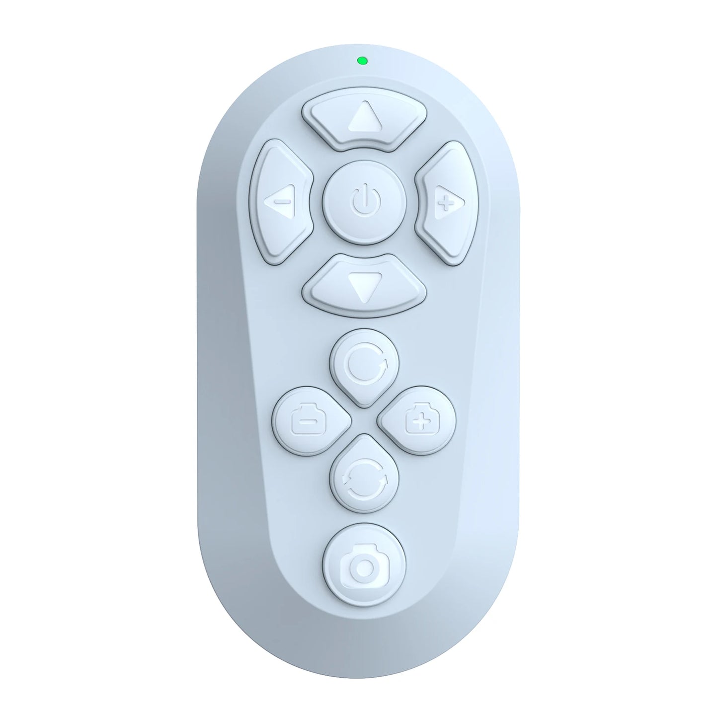 Wireless Camera Remote Control with Zoom Page Turner for iPhone & Android Wireless Video Scrolling Remote for Photo and Vlogging Peaceful Pleasures Health and Wellness Light Blue