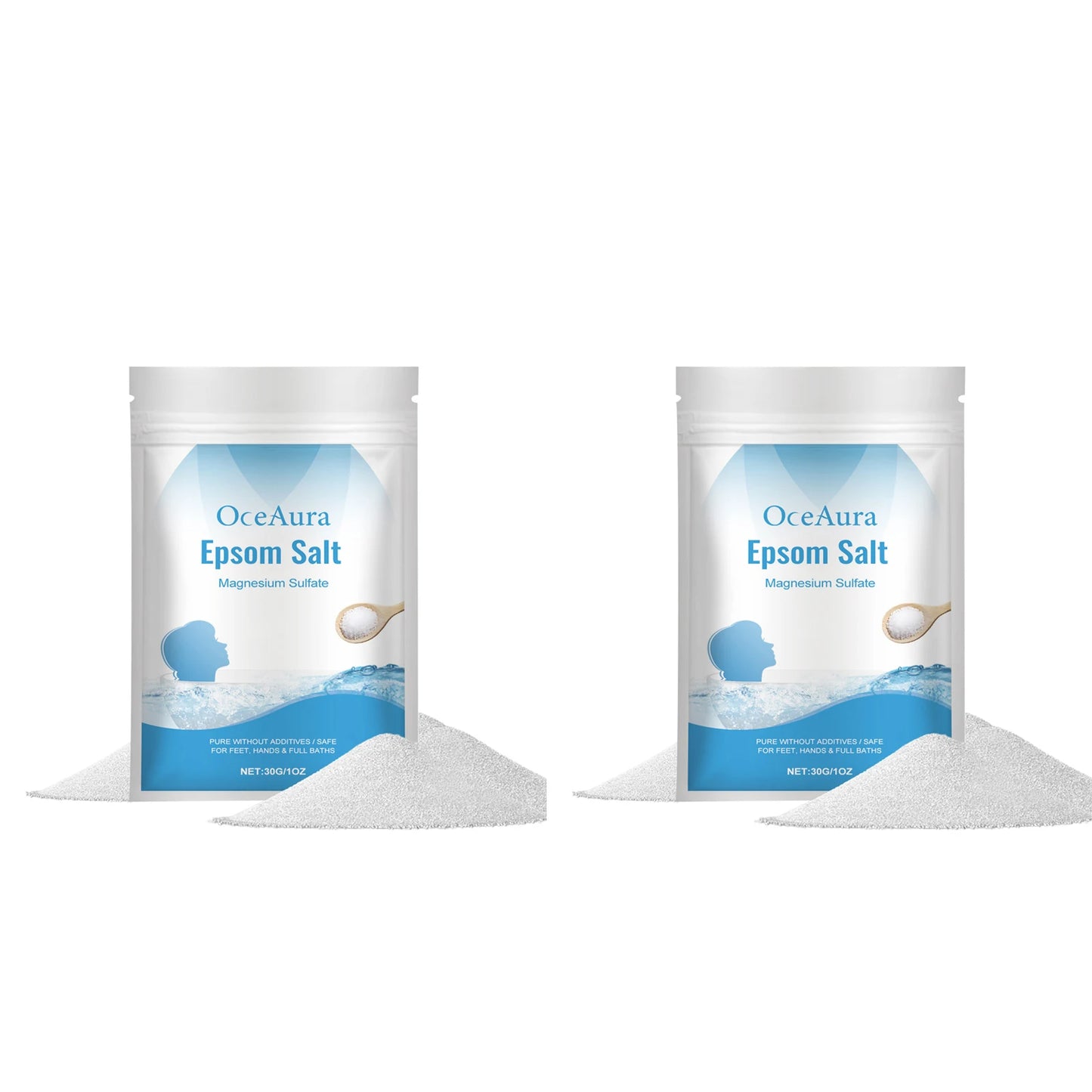 OceAura Epsom Salt Bath Soak | Muscle Relief & Skin Detox