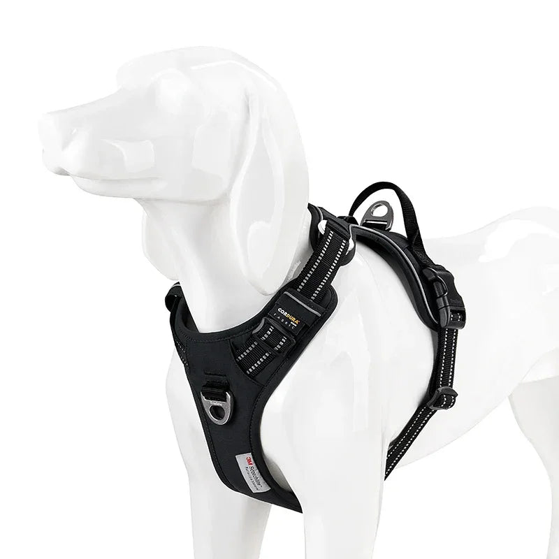 TRUE LOVE Pet Harness No Pull Nylon Reflective Dog Harness Adjustable Comfortable Control Step-in Brilliant Truelove TLH5654 Peaceful Pleasures Health and Wellness