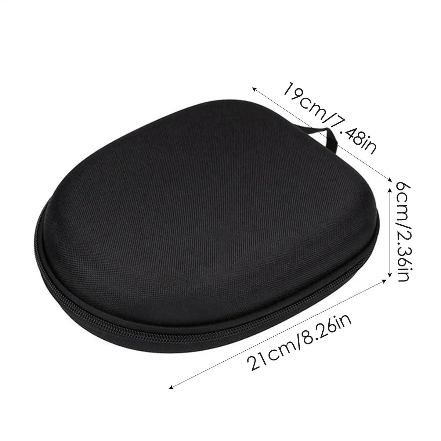 EVA Hard Shell Headphone Travel Case – Shockproof Carrying Pouch