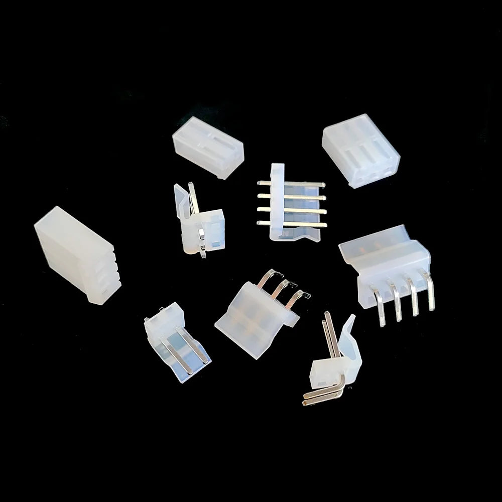 10Sets CH3.96 Connector 3.96mm Straight / Bent Pin Socket 2/3/4/5/6/7/8/9/10P ( Plug Male + Female + Terminal ) Kit Peaceful Pleasures Health and Wellness