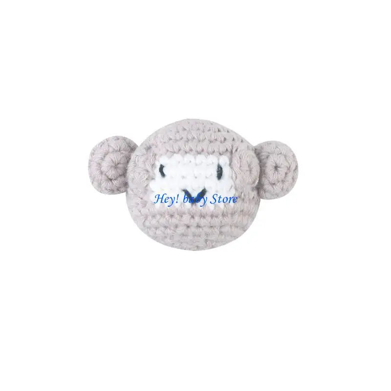 BPA-Free Crochet Animal Teething Beads | DIY Baby Jewelry