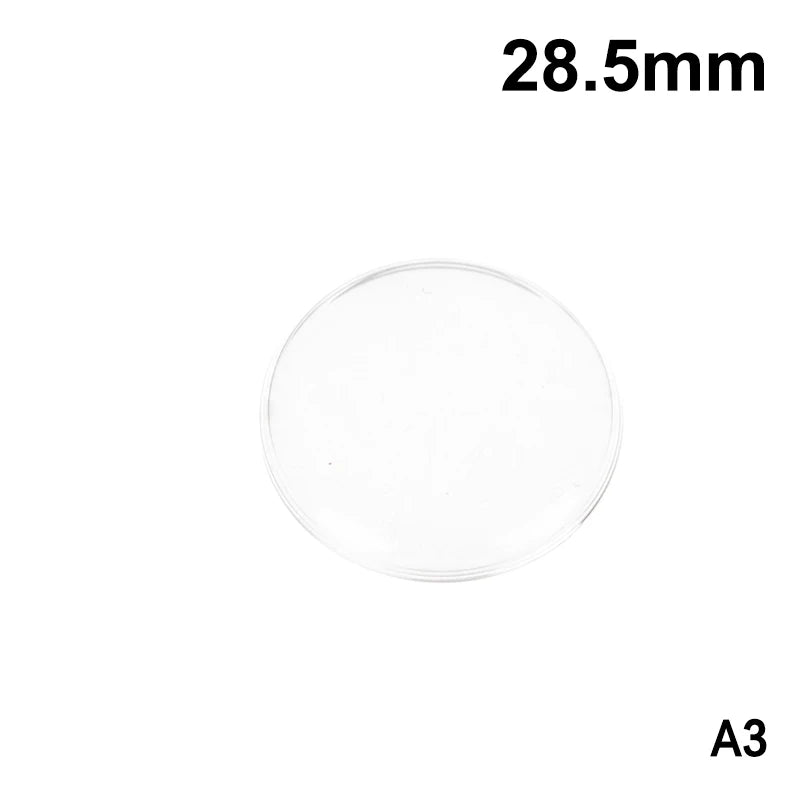 28–32.2mm Acrylic Watch Crystal Lens Dome Replacement Cover