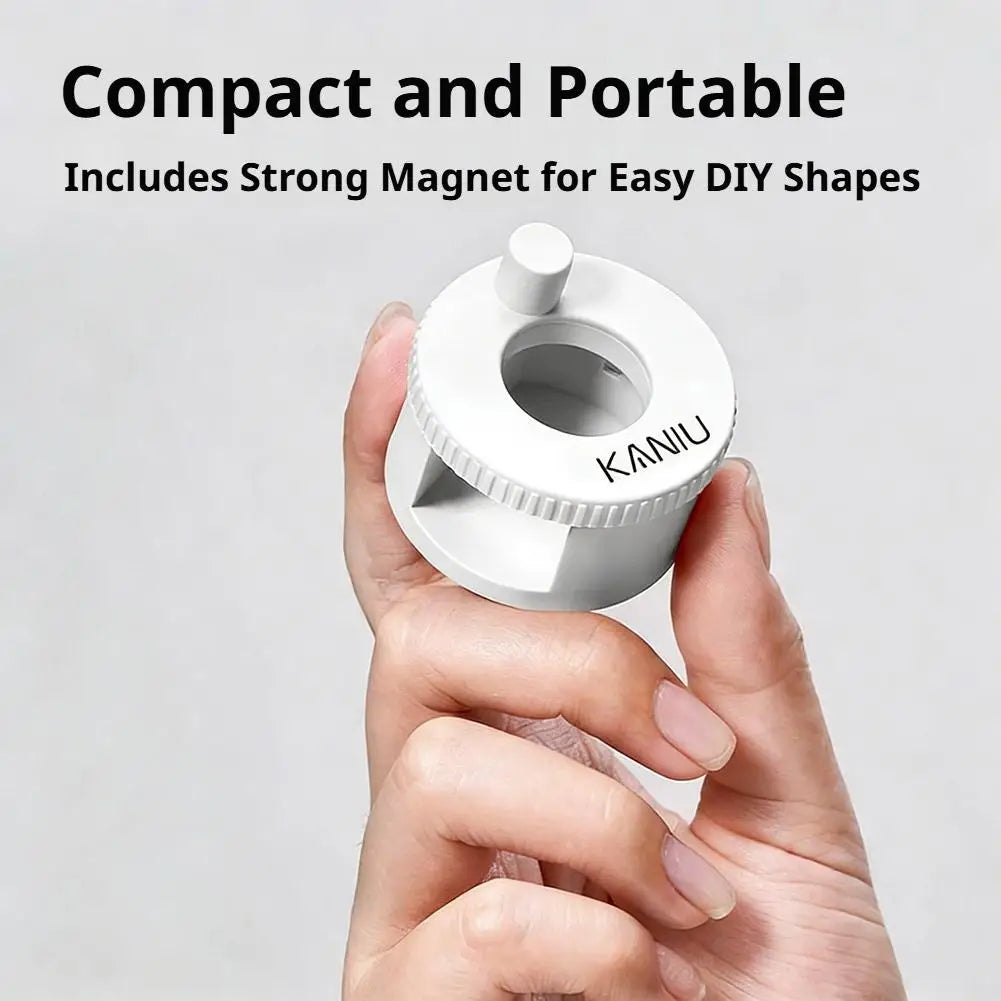 Disc Cat Eye Nail Magnet Tool – N40 360° Rotating Magnetic Spinner for Cat Eye Gel Polish, Nail Art Salon & DIY Peaceful Pleasures Health and Wellness