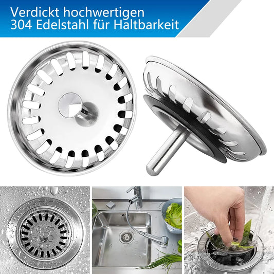 Premium Kitchen Sink Strainer Stainless Steel 80 82 Bathroom Sinks Peaceful Pleasures Health and Wellness