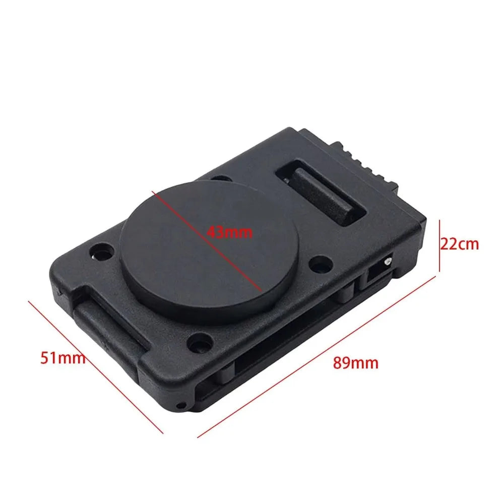 Magnetic Tool Holster Belt Clip | Non-Slip Adjustable Metal Holder
