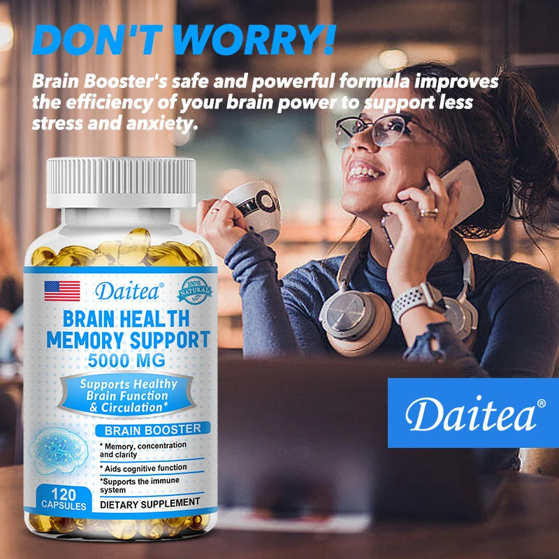 DETOXXTRA Nootropic Capsules 5000mg – Memory & Focus Boost Nootropic Supplement Peaceful Pleasures Health and Wellness