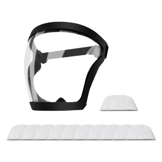 Anti-Fog Full Face Shield | HD PC Lens Protective Mask Protective Face Shield Peaceful Pleasures Health and Wellness