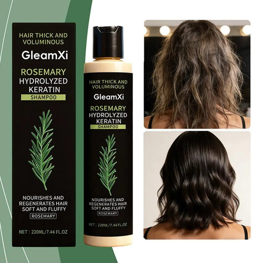 Rosemary Hair Shampoo Volumizing Deep Nourishing Repair Split Ends Hair Soothing Scalp Anti Dandruff Hair Strengthens Shampoo Peaceful Pleasures Health and Wellness