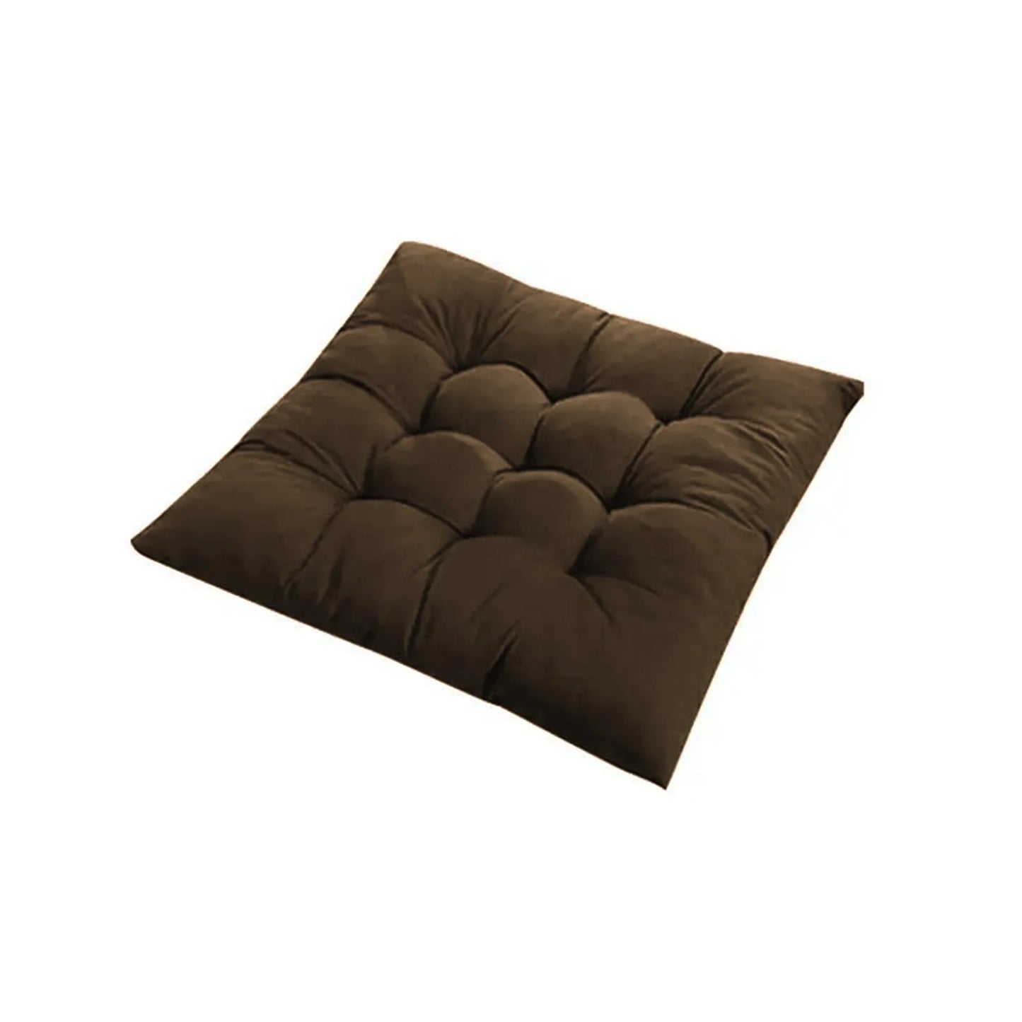 40cm Throw Pillow Chair Fixed Rope Non-Slip Seat Cushion Nap Pillows Home Office Chair Cushion Seat Soft Pad Pillow Sofa Cushion Peaceful Pleasures Health and Wellness Coffee