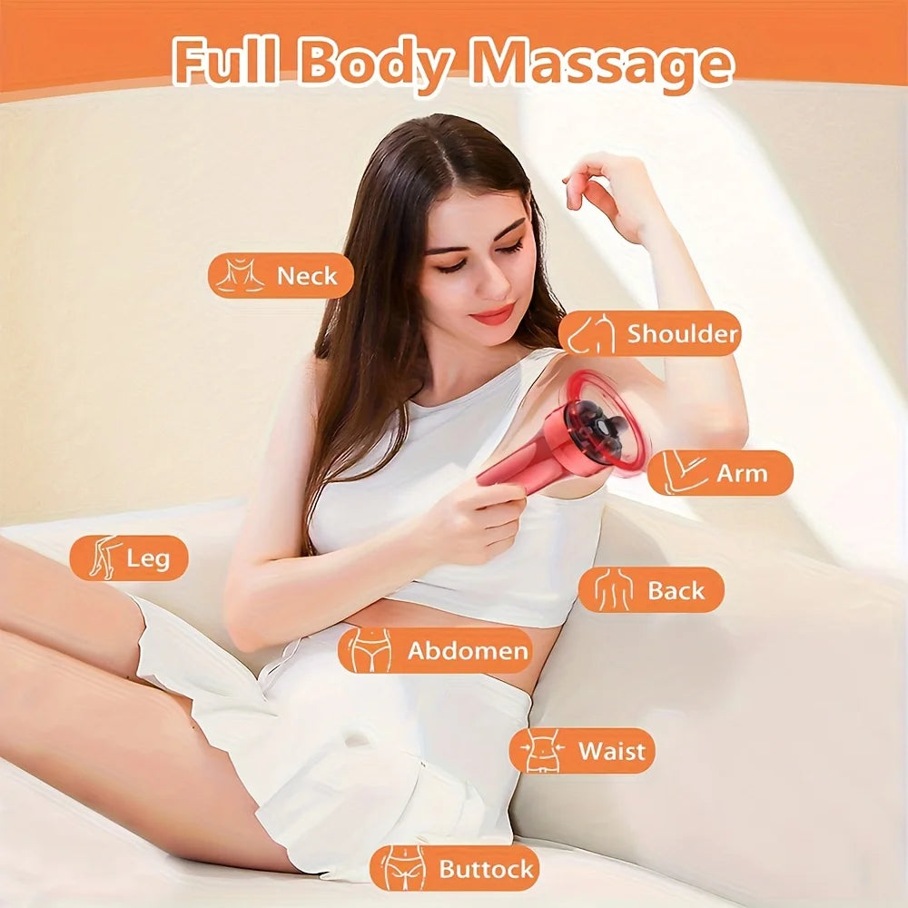 Home Appliance Massager, Vibrating, Easy Relaxation, Multiple Massage Modes, USB-Powered Portable Body Massager Peaceful Pleasures Health and Wellness