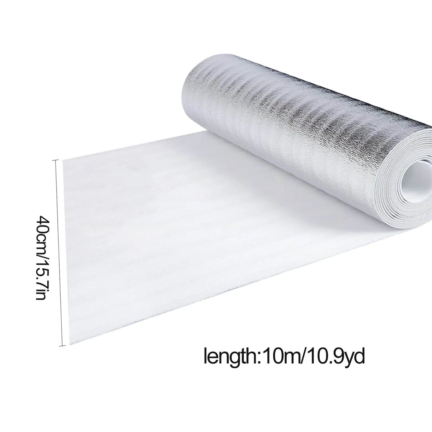 5m 10m Wall Thermal Insulation Reflective Film Aluminum Foil Roof