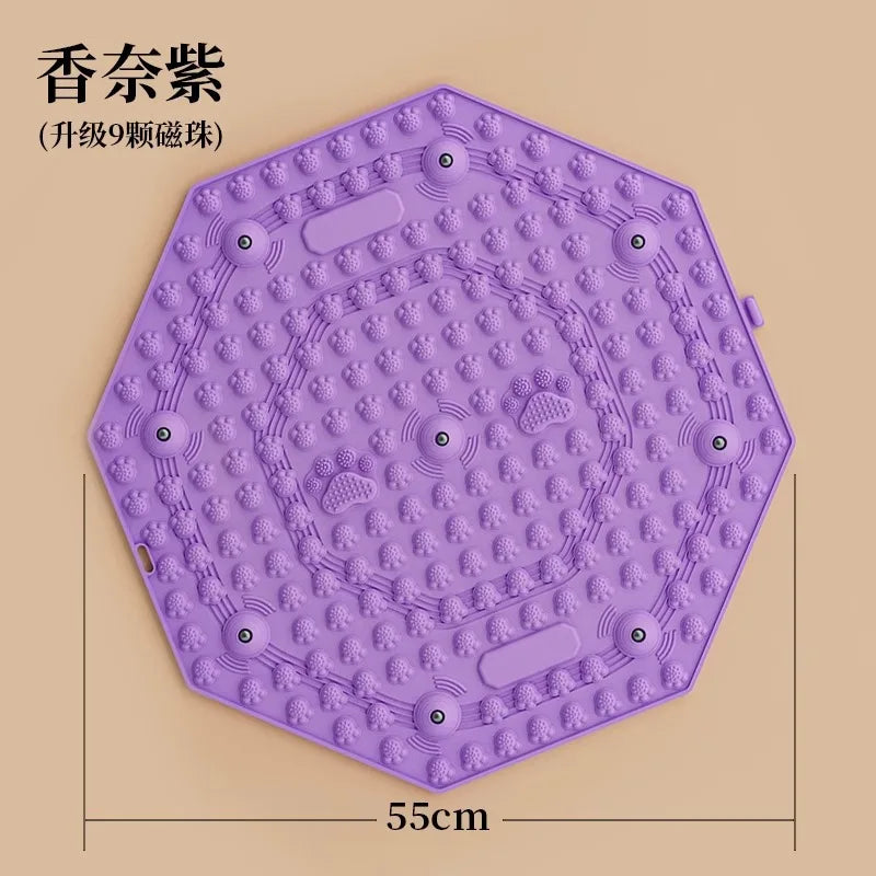 Acupressure Foot Massage Board | TCM Reflexology Mat Foot Massage Board Peaceful Pleasures Health and Wellness PURPLE