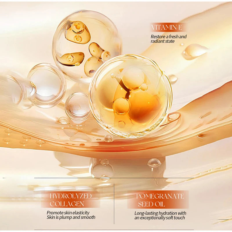 Collagen Body Oil 200ml Vitamin C Moisturizing Brightening Skin Care Oil Hydrating Nourishing For Dry Rough Skin Massage Oil Peaceful Pleasures Health and Wellness