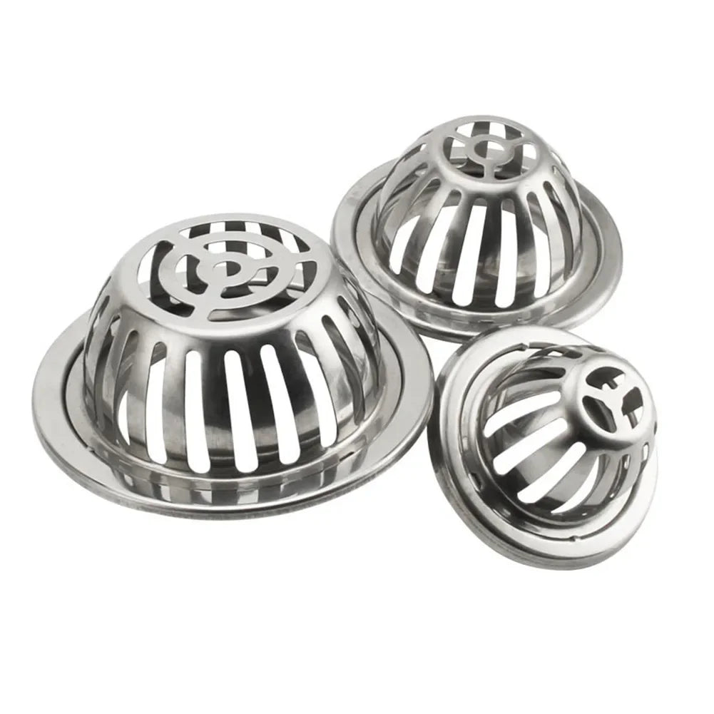 Stainless Steel Gutter Leaf Guard & Downspout Filter 3/4/5 Inch