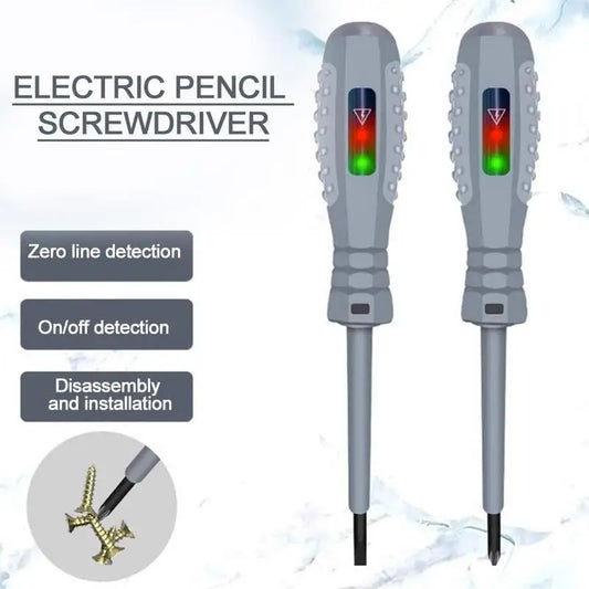 2-in-1 Voltage Tester Screwdriver | Magnetic Electric Test Pen Voltage Tester Screwdriver Peaceful Pleasures Health and Wellness