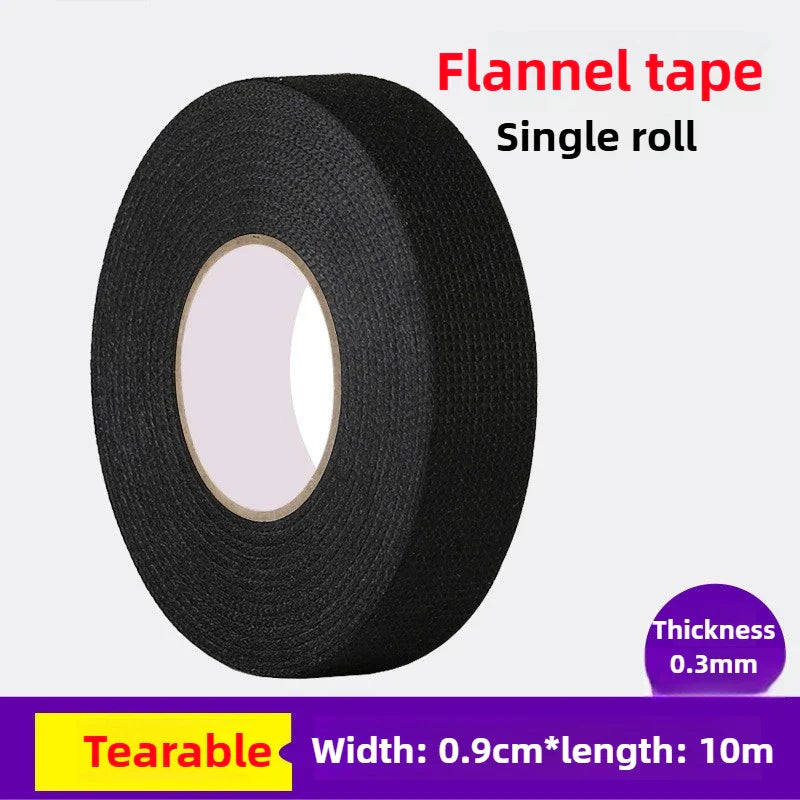 25mm x 15M Automotive Flannel Wiring Harness Tape Anti-Rattle