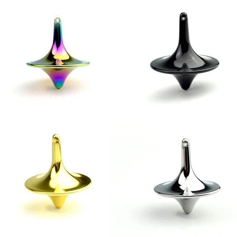 Metal Gyroscope Spinning Top Fidget Toy – Stress Relief Gift