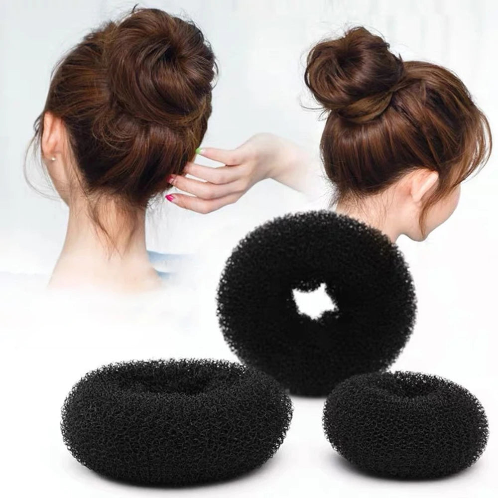 3PCS Maruki Head Hair Curler, Korean Style Versatile Hair Accessories, Fluffy Curled Lady Easy Big Ring Hair Styling Tools Peaceful Pleasures Health and Wellness