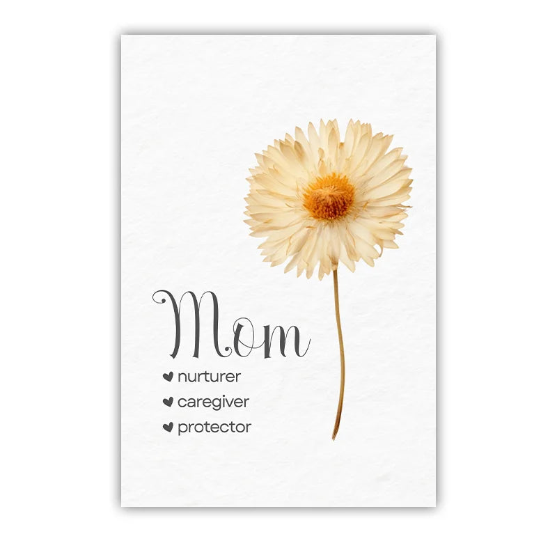 Nordic Yellow Flower Butterfly Canvas Wall Art | Modern Print Canvas Wall Art Peaceful Pleasures Health and Wellness 02 40x50cm No Frame China Mainland