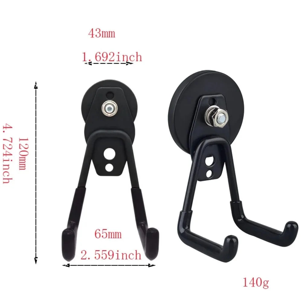 Magnetic Garage Hook 43mm – Nail-Free, Anti-Slip & Waterproof