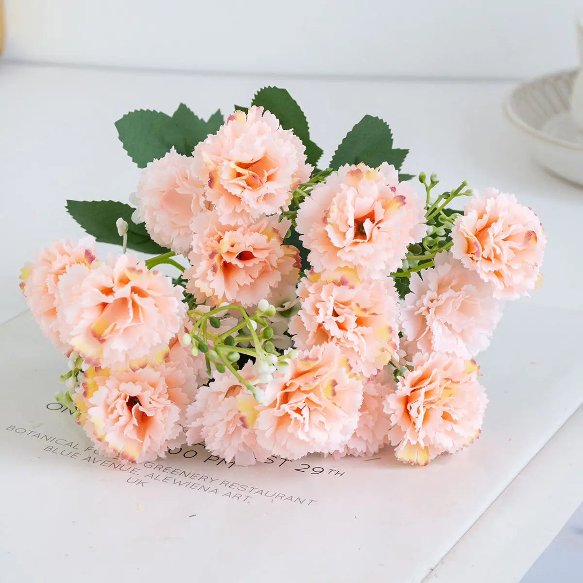 Silk Carnation Artificial Flowers – Wedding & Home Décor