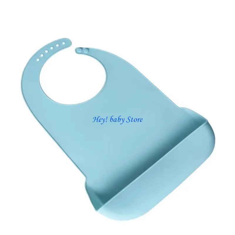 Adult Silicone Bib – Waterproof Feeding Apron for Seniors