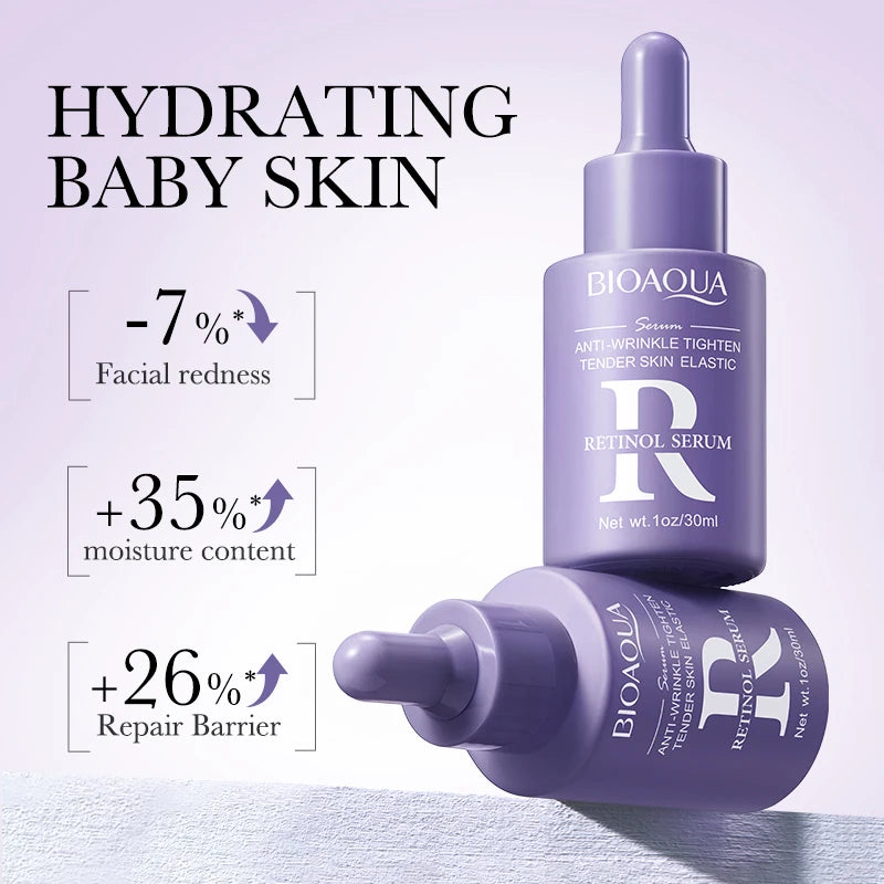 BIOAQUA Vitamin C Retinol Hyaluronic Acid Serum Set 2pcs
