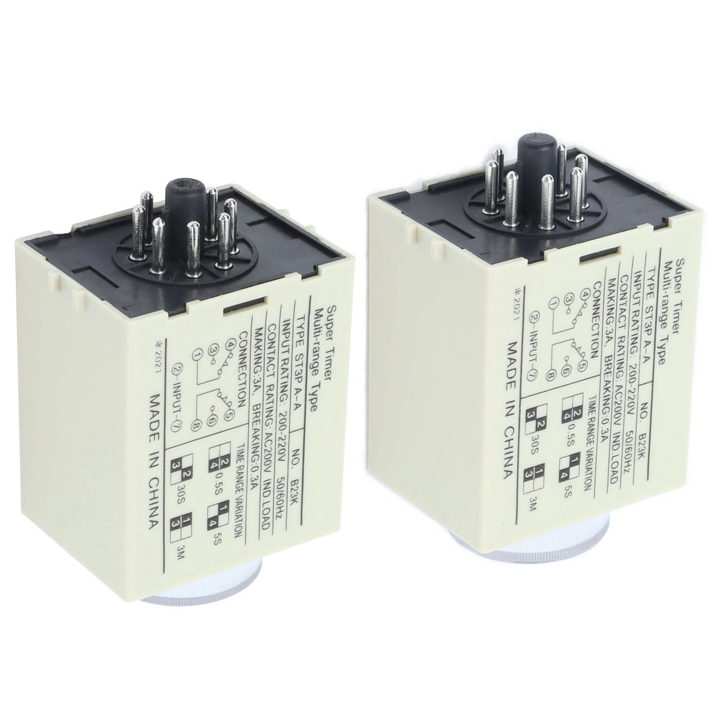 Time Relay Accessory BERM Time Relay Adjustable Power On Timer Delay Accessory Replacement Part ST3PAA Peaceful Pleasures Health and Wellness
