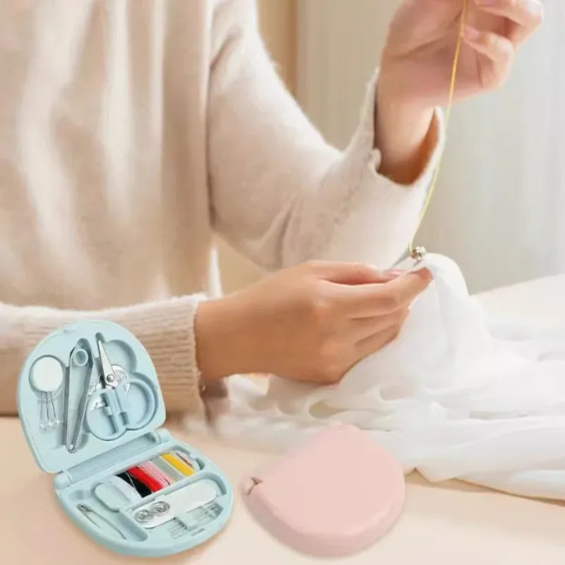Portable Handheld Sewing Kit – Mini Travel Machine & Tools Travel Sewing Kit Peaceful Pleasures Health and Wellness
