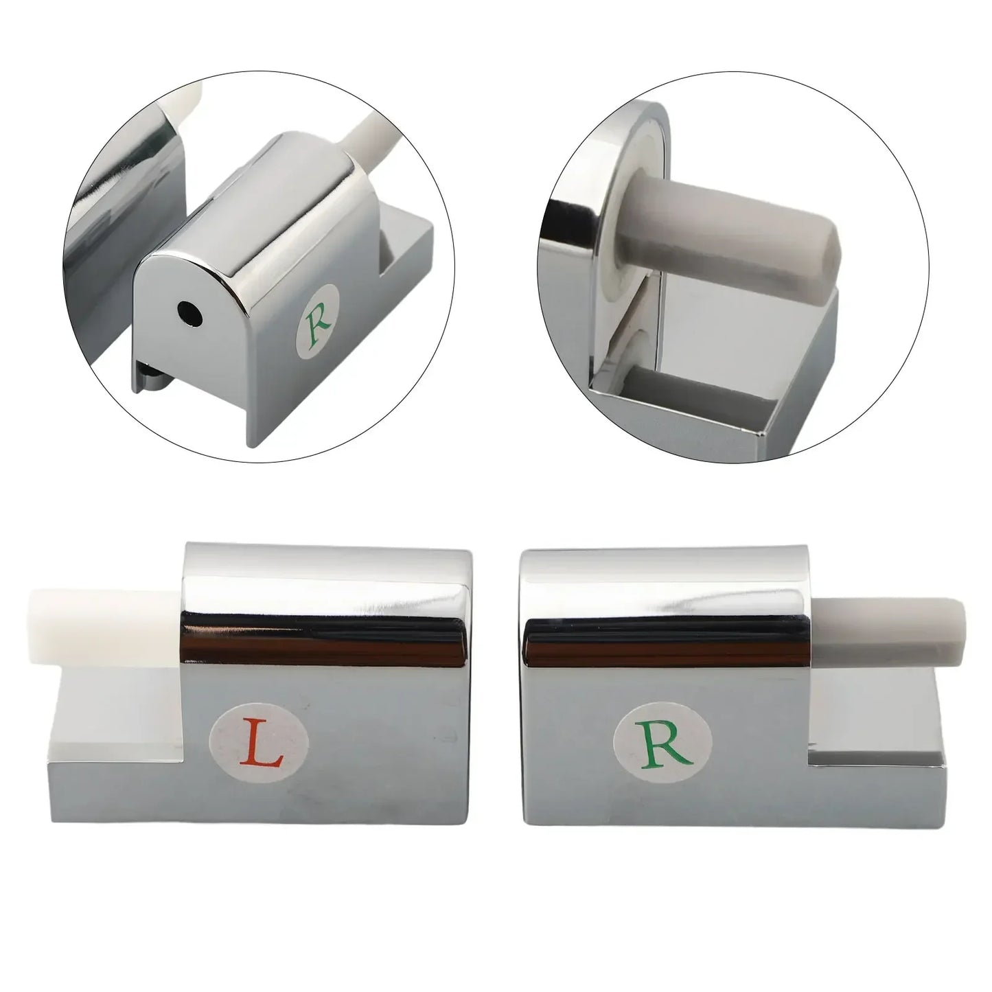 Soft Close Toilet Seat Hinge Replacement Set | ABS Top Fix