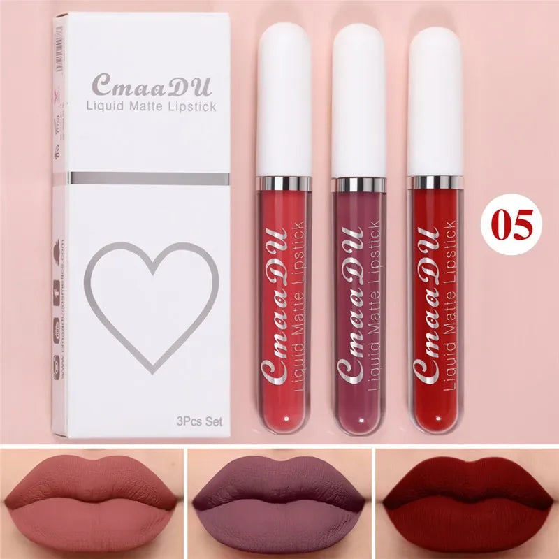 IFANYUO 6-Pc Matte Liquid Lipstick Set – Waterproof Velvet Lip Gloss