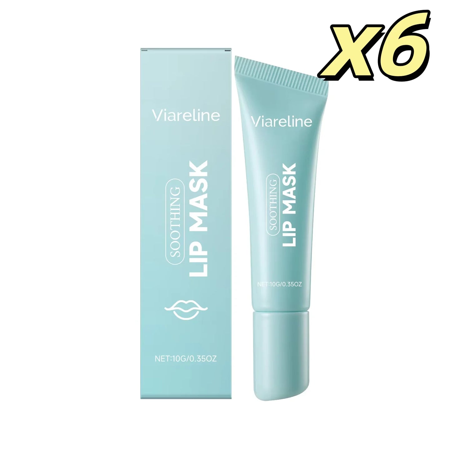 Nourishing Lip Balm Deep Moisturizing Prevent Dryness Cracking Fade Lip Fine Lines Remove Dark Lip Smoothing Repairing Lip Mask Peaceful Pleasures Health and Wellness 10g boxed X6PCS