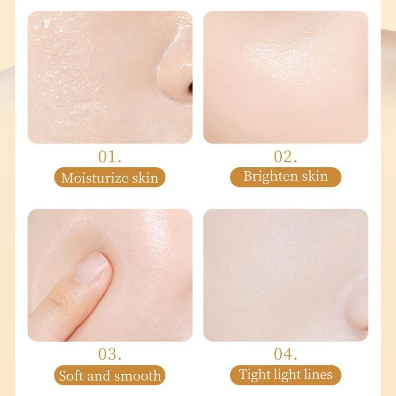 SADOER Collagen Facial Serum Face Lotion Moisturizing Face Emulsion Oil Control Water Replenishment Refreshing Facial Essence Peaceful Pleasures Health and Wellness