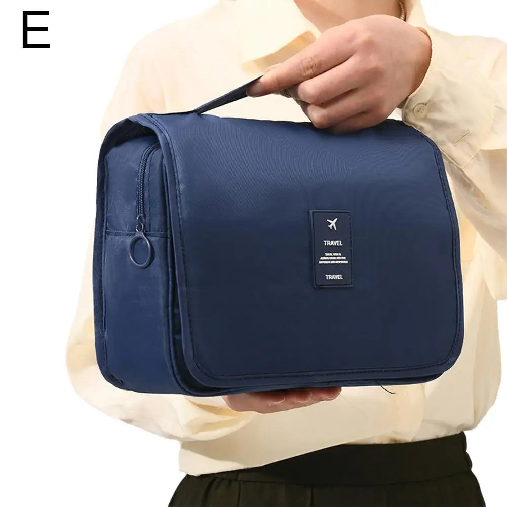 Waterproof Hanging Travel Makeup Bag & Toiletry Organizer