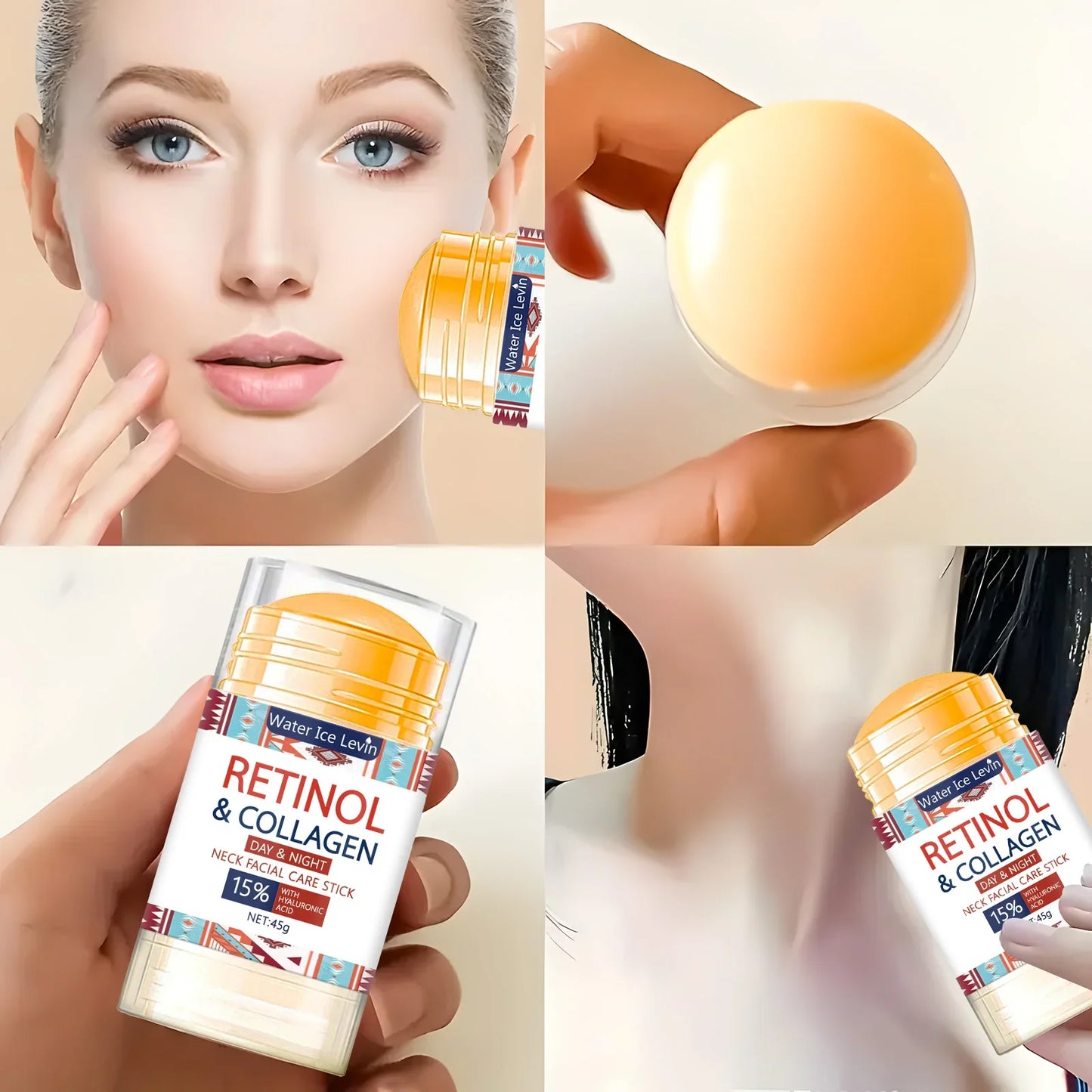 Retinol & Collagen Face & Neck Firming Treatment Bar – 45g