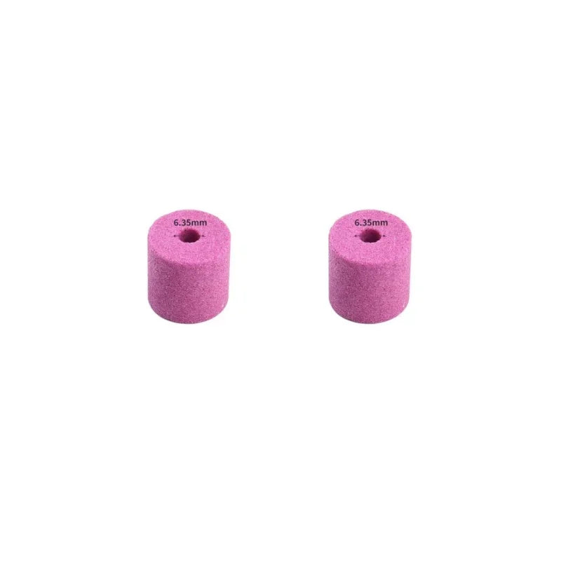 Portable Drill Bit Sharpener Corundum Grinding Wheel for Grinder Polishing Kit Tools Wheel Drill Straight Shank Bit Sharpener Peaceful Pleasures Health and Wellness 2pcs grinding stone 2-12.5mm